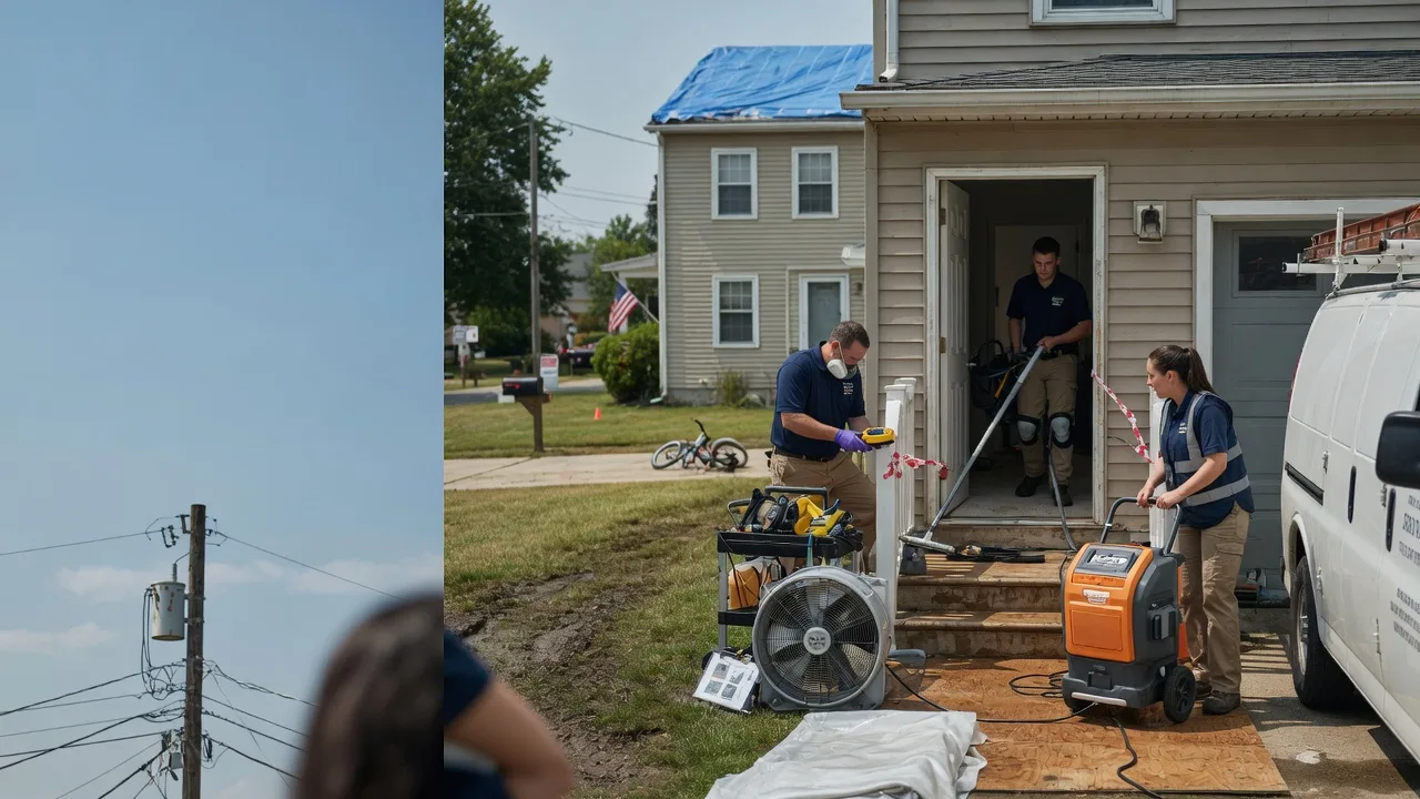 Water Damage Repair in Tribune, KS near me